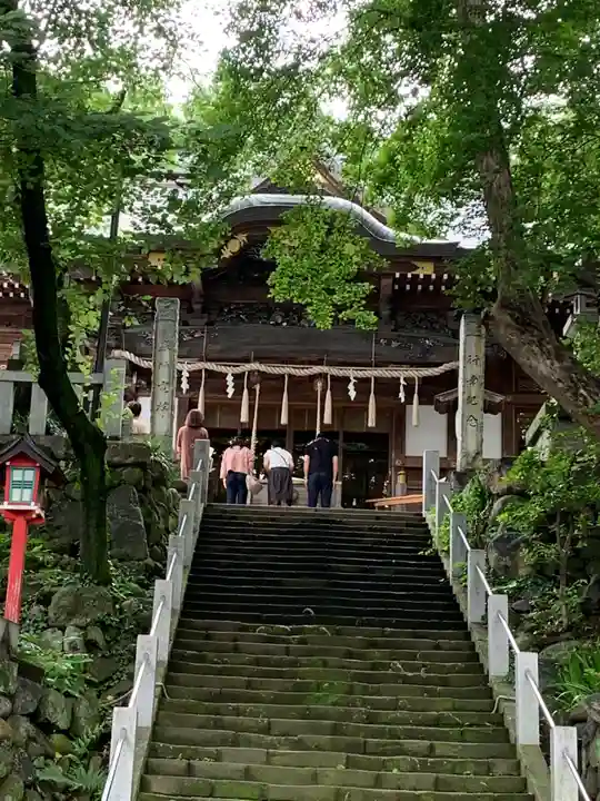 山名八幡宮の本殿・本堂