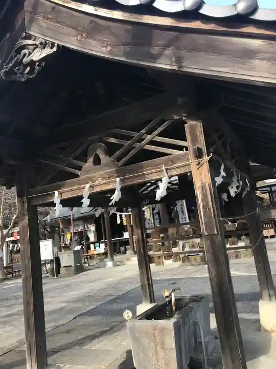 賀茂別雷神社の手水舎