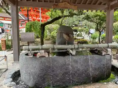 賀茂別雷神社(上賀茂神社)の手水舎