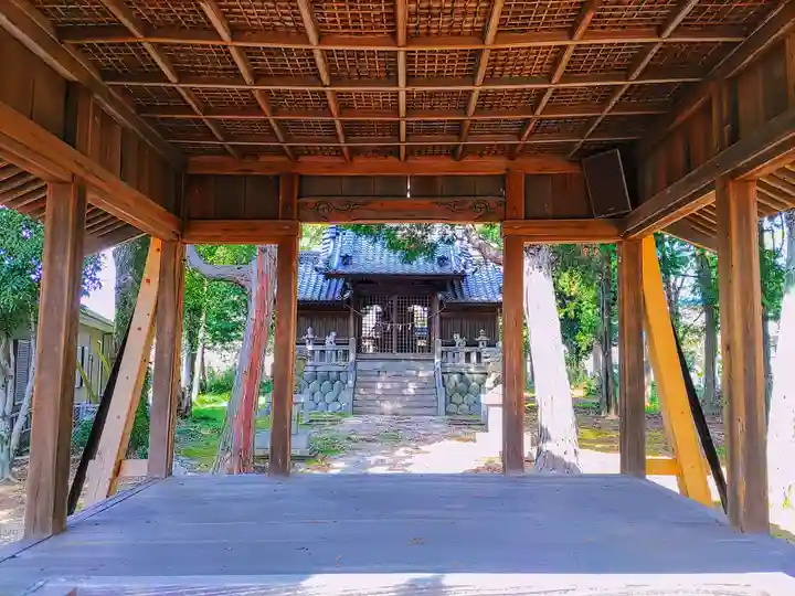 津島社の本殿・本堂