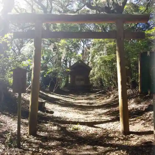 沼尾神社の鳥居