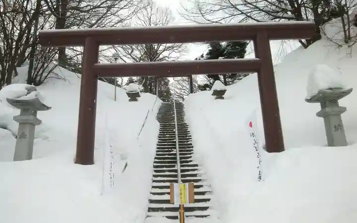 厚別神社の鳥居