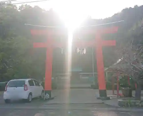 勝浦八幡神社の鳥居