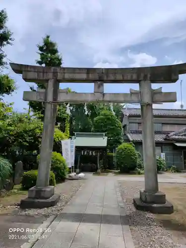 隅田川神社の鳥居