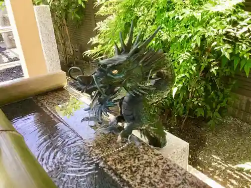 二宮神社の手水舎