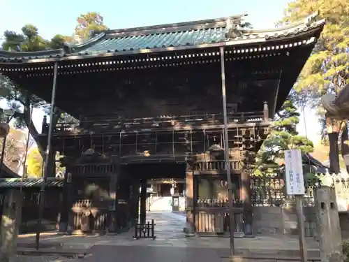 妙法寺の山門・神門