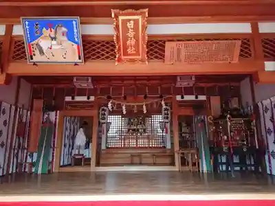 日吉神社の本殿・本堂