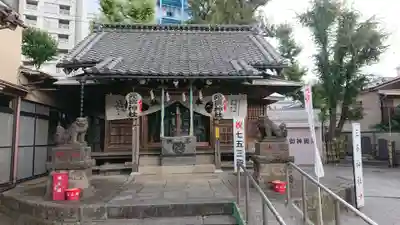 元宿神社の本殿・本堂