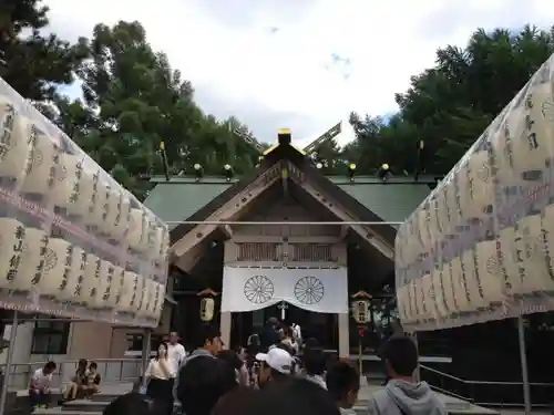 白石神社のお祭り