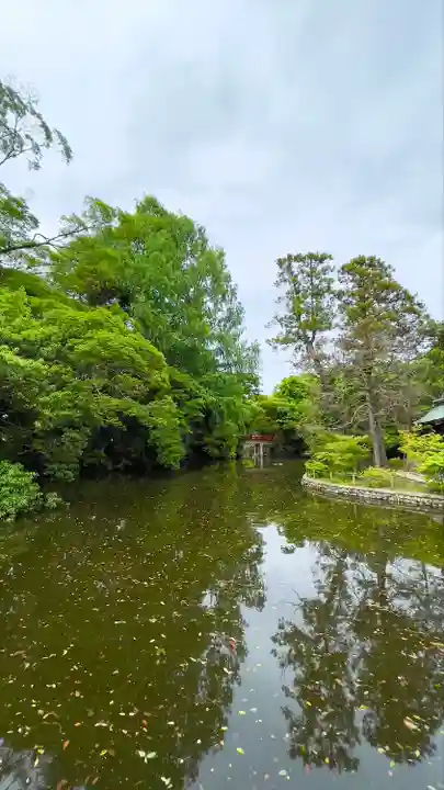 武蔵一宮氷川神社の庭園