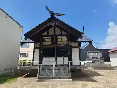 空知沿岸交通神社の本殿・本堂