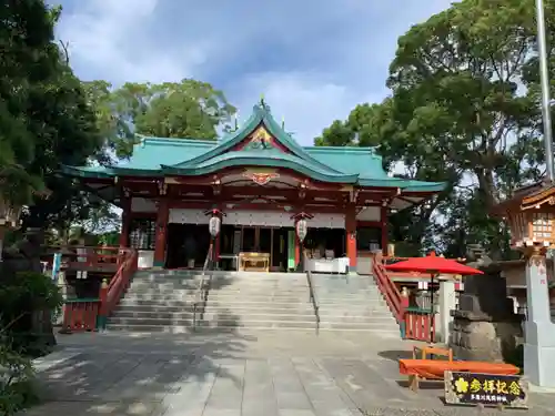 多摩川浅間神社の本殿・本堂
