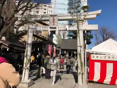 元宿神社の鳥居