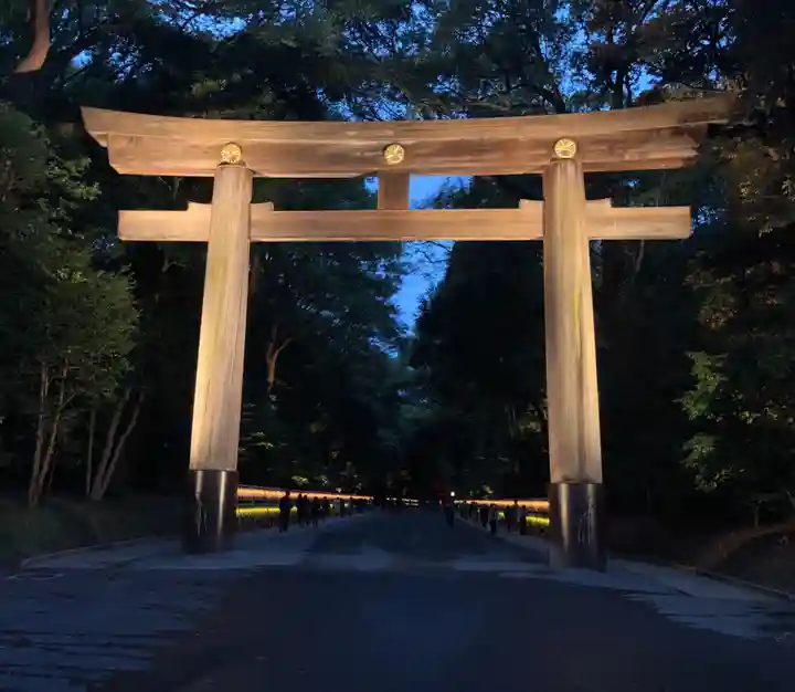 明治神宮の鳥居