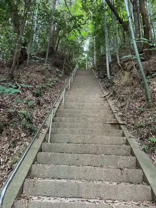 伊加奈志神社の自然