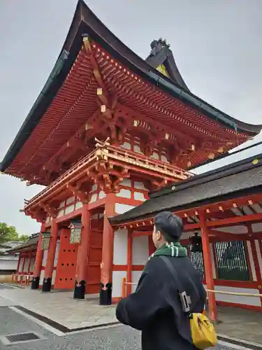賀茂御祖神社（下鴨神社）の山門・神門