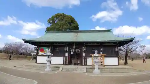 柳澤神社の本殿・本堂