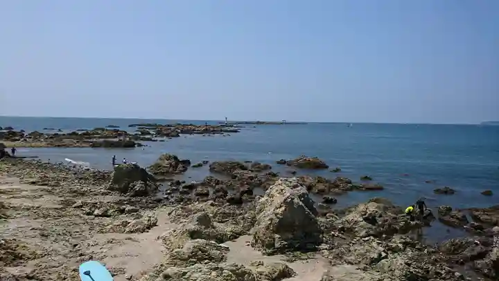 森戸大明神(森戸神社)の周辺