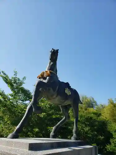 三上神社の狛犬