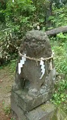 八幡神社の狛犬