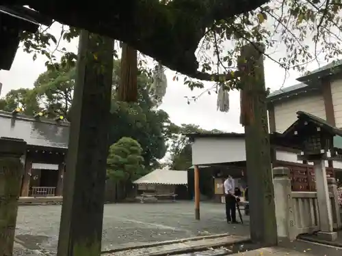 伊勢山皇大神宮の鳥居