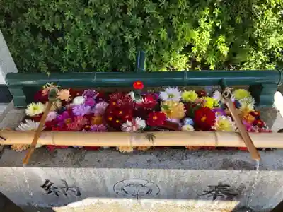 伊和志津神社の手水舎