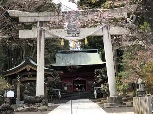 富士山東口本宮 冨士浅間神社の鳥居