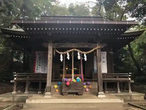 馬場氷川神社の本殿