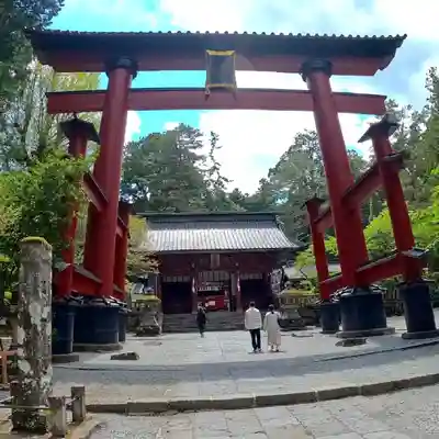 北口本宮冨士浅間神社の鳥居