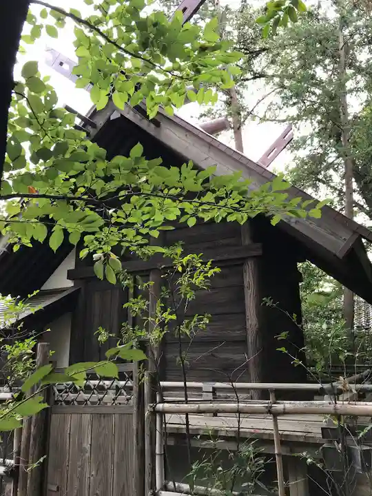 代田八幡神社の本殿・本堂