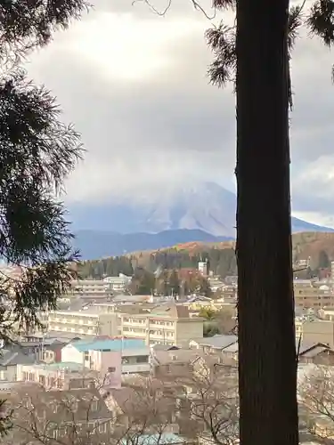 盛岡天満宮の景色