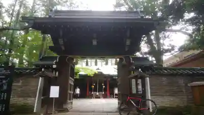 赤坂氷川神社の山門・神門