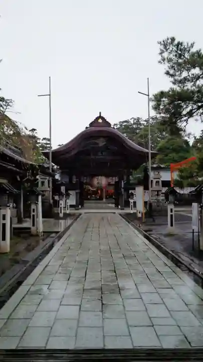 竹駒神社の山門・神門