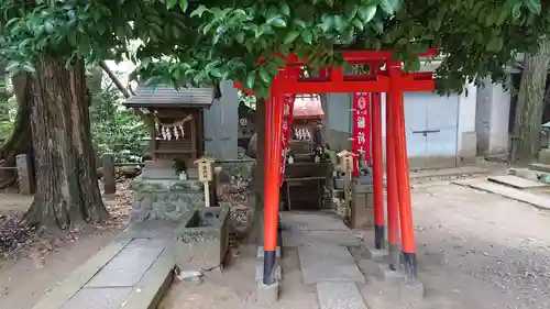 中野氷川神社の鳥居