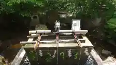 鍬山神社の手水