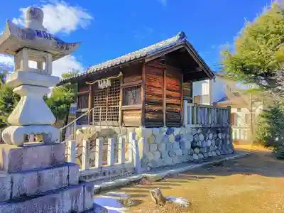 高木神社(萩原町高木)の本殿・本堂