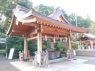 亀ケ池八幡宮の手水舎