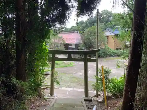 天照大神社の鳥居