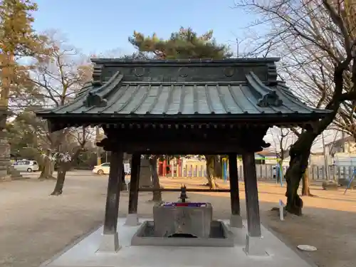 総願寺の手水