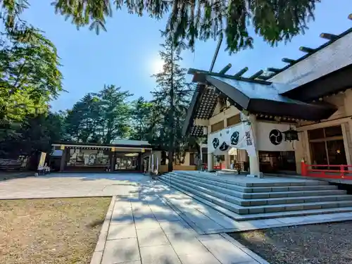 帯廣神社の本殿