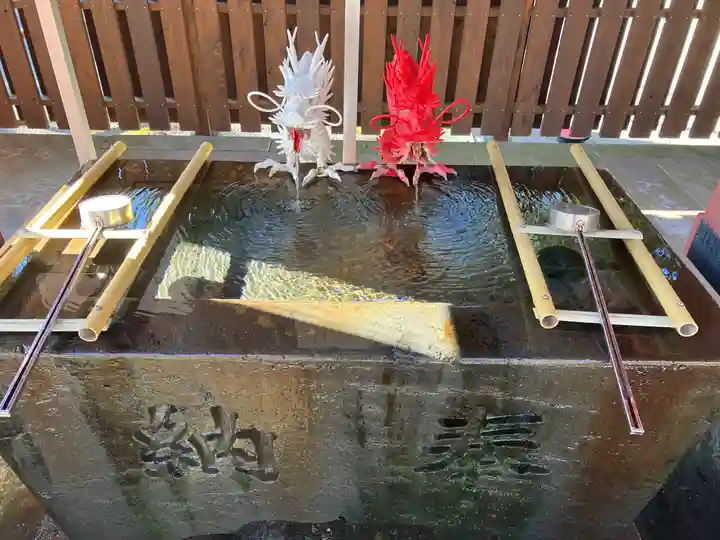 伊豆山神社の手水舎