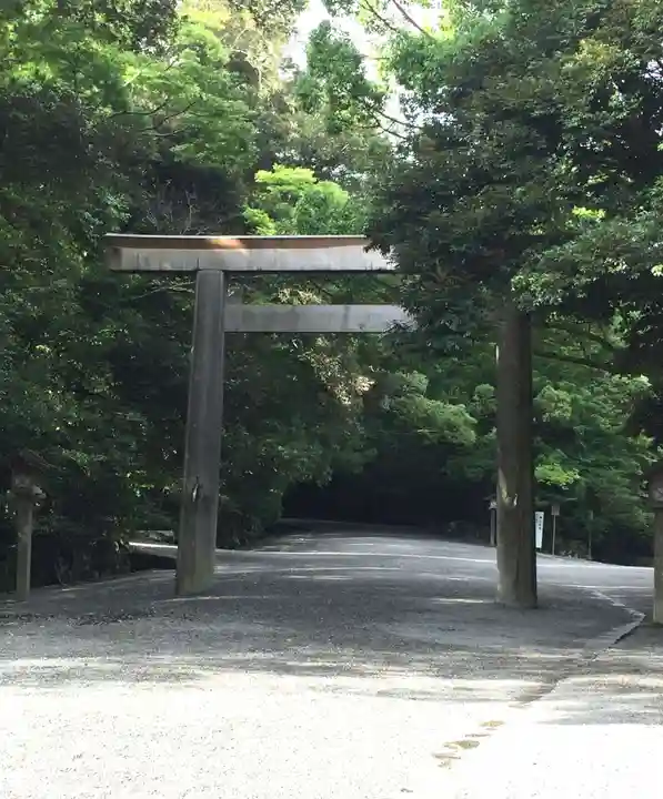 伊勢神宮内宮(皇大神宮)の鳥居