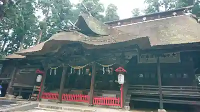 熊野大社の本殿・本堂