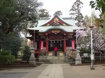 山王稲穂神社の本殿