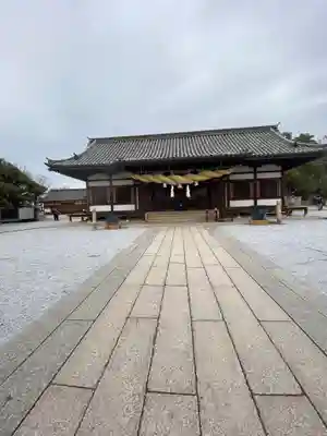 阿智神社の本殿・本堂