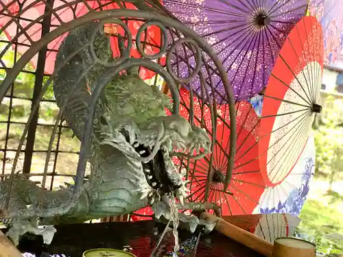 若宮神明社の手水舎