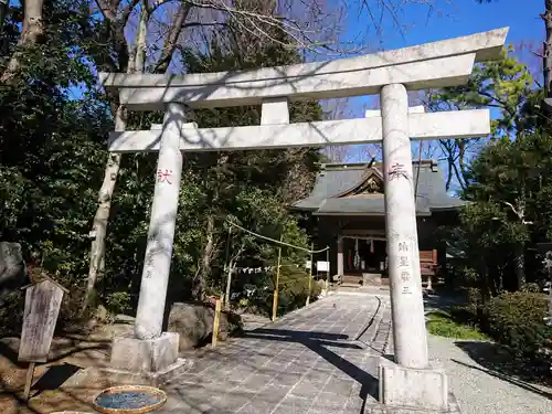 出雲大社相模分祠の鳥居