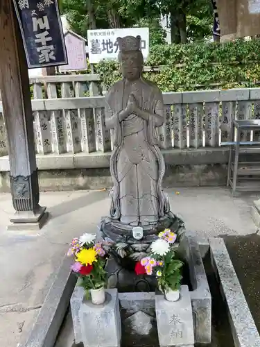 題経寺（柴又帝釈天）の仏像