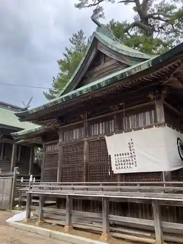 賀露神社の本殿