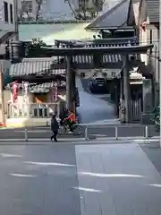 露天神社（お初天神）の鳥居